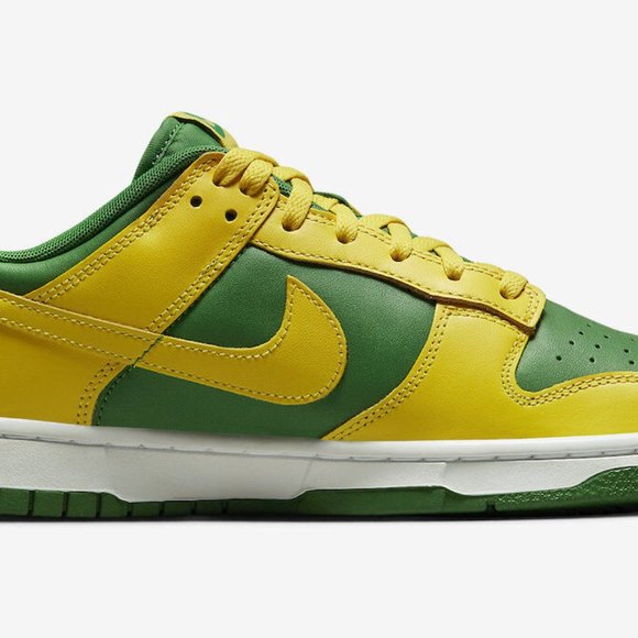 Nike Dunk Low Retro Apple Green Yellow Strike Brazil DV0833-300 Men\'s Size 9.5 main image 7
